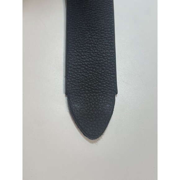 B-Low The Belt Black Leather Frank Belt Sz L New W/Missing Metal Point main image 4